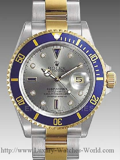 Rolex Submariner 18k  SS RX451