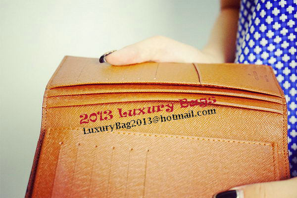 Louis Vuitton Monogram Damier Canvas Brazza Wallet LV62665 Louis Vuitton Monogram Damier Canvas Brazza Wallet LV62665