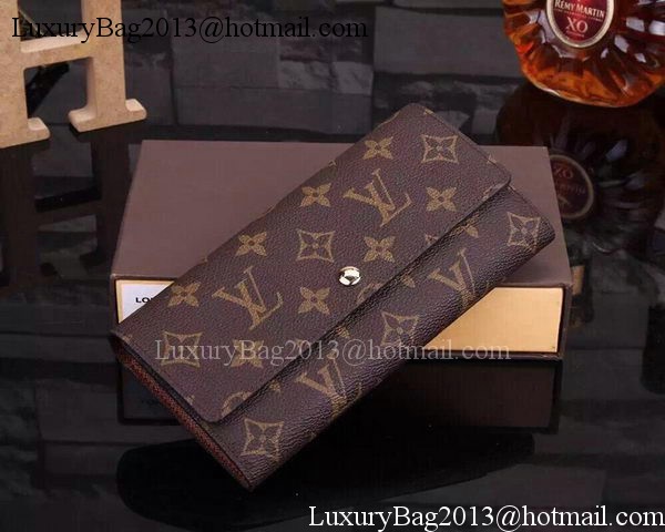 Louis Vuitton Monogram Canvas Sarah Wallets M61734 Louis Vuitton Monogram Canvas Sarah Wallets M61734