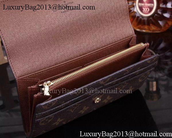 Louis Vuitton Monogram Canvas Sarah Wallets M61734 Louis Vuitton Monogram Canvas Sarah Wallets M61734