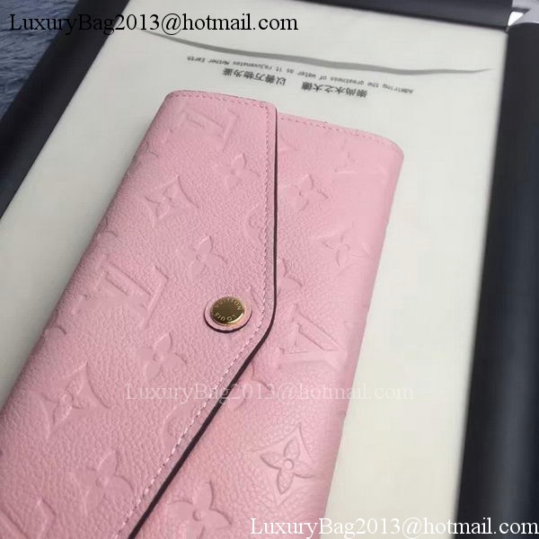 Louis Vuitton Monogram Empreinte WALLET M60565 Pink Louis Vuitton Monogram Empreinte WALLET M60565 Pink