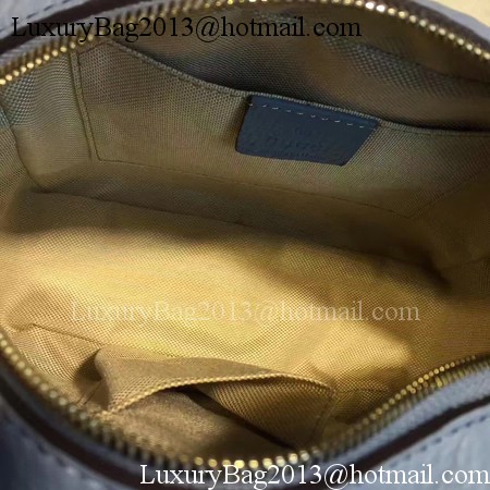 Gucci Soho Metallic Leather Disco Bag 308364 Blue Gucci Soho Metallic Leather Disco Bag 308364 Blue