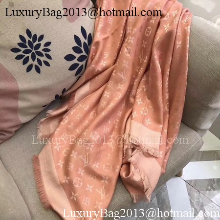 Louis Vuitton MONOGRAM DENIM Scarf M33695 Pink Louis Vuitton MONOGRAM DENIM Scarf M33695 Pink