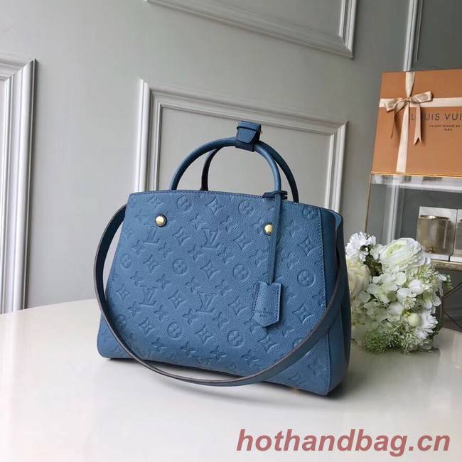Louis vuitton original MONTAIGNE MM M44311 blue