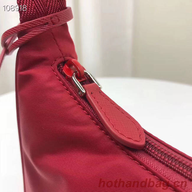 Prada Re-Edition 2000 nylon mini-bag 1NE515 red