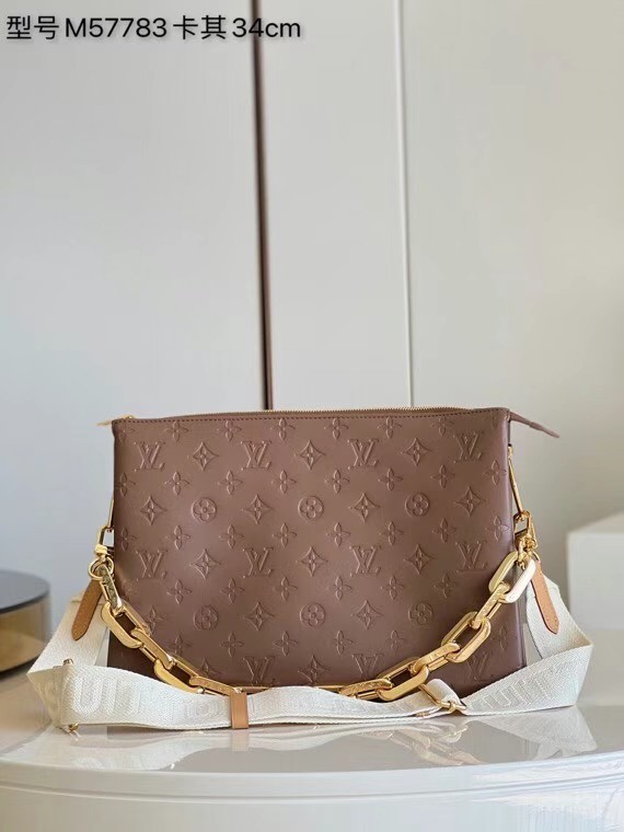 Louis Vuitton COUSSIN MM M59279 Taupe