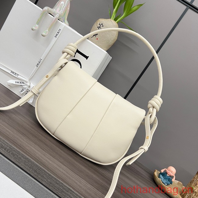 Loewe Original Leather Shoulder bag 062317 Cream