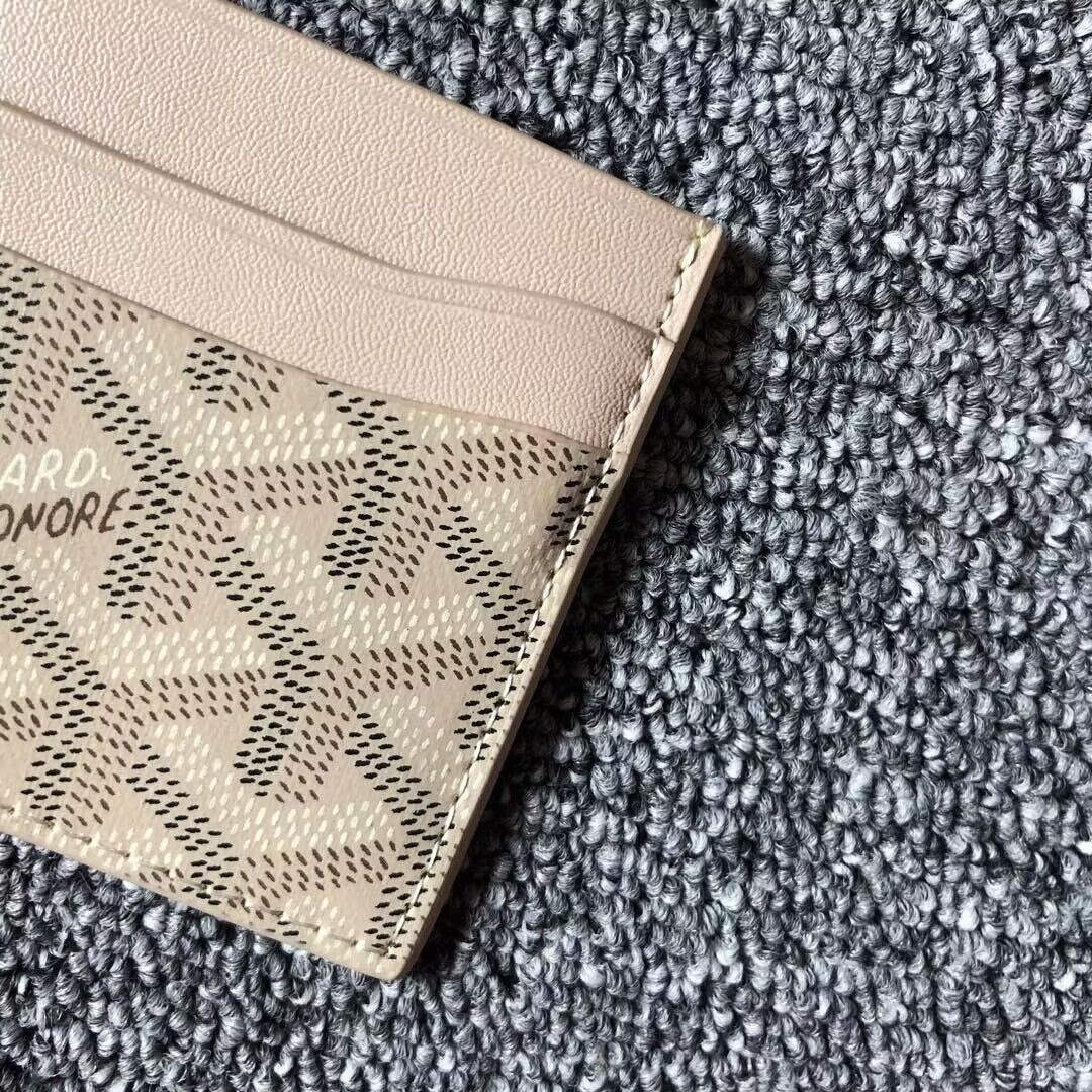 Goyard Card case G9988 White Goyard Card case G9988 White
