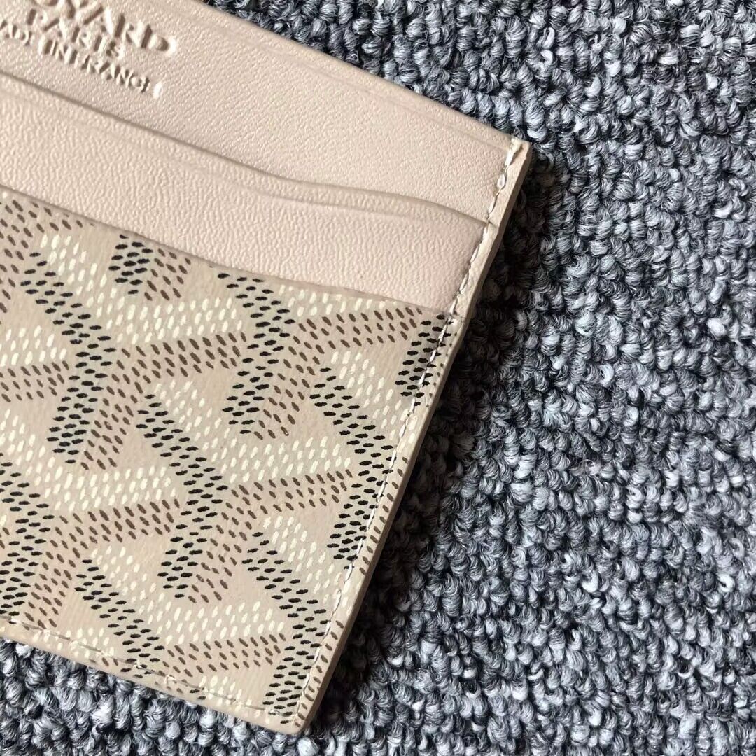 Goyard Card case G9988 White Goyard Card case G9988 White
