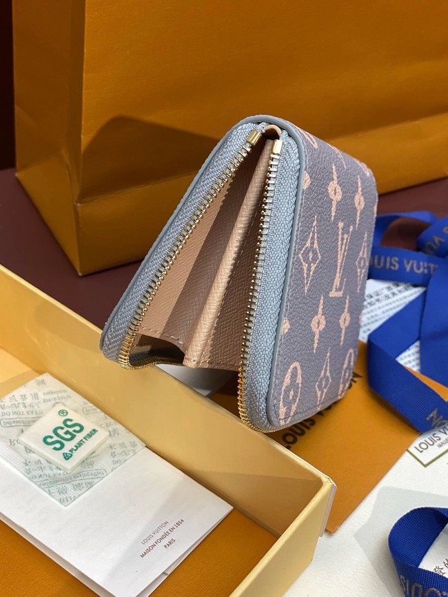 Louis Vuitton Zippy Coin Purse M60067 Trianon Gray
