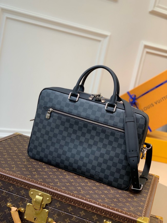 Louis Vuitton Slim Briefcase NV N50200 black