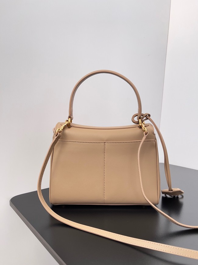 Balenciaga Rodeo Mini Handbag smooth calfskin 795456 Apricot