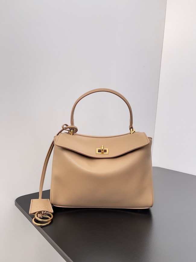 Balenciaga Rodeo Mini Handbag smooth calfskin 795456 Apricot
