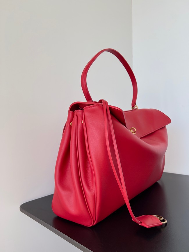 Balenciaga Rodeo Handbag Large smooth calfskin 795458 red