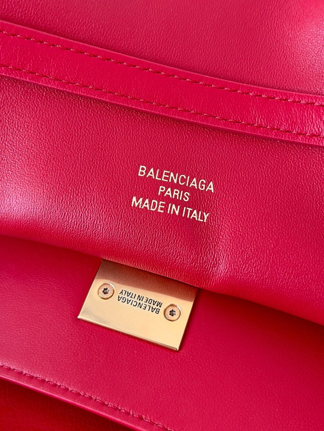 Balenciaga Rodeo Handbag Large smooth calfskin 795458 red