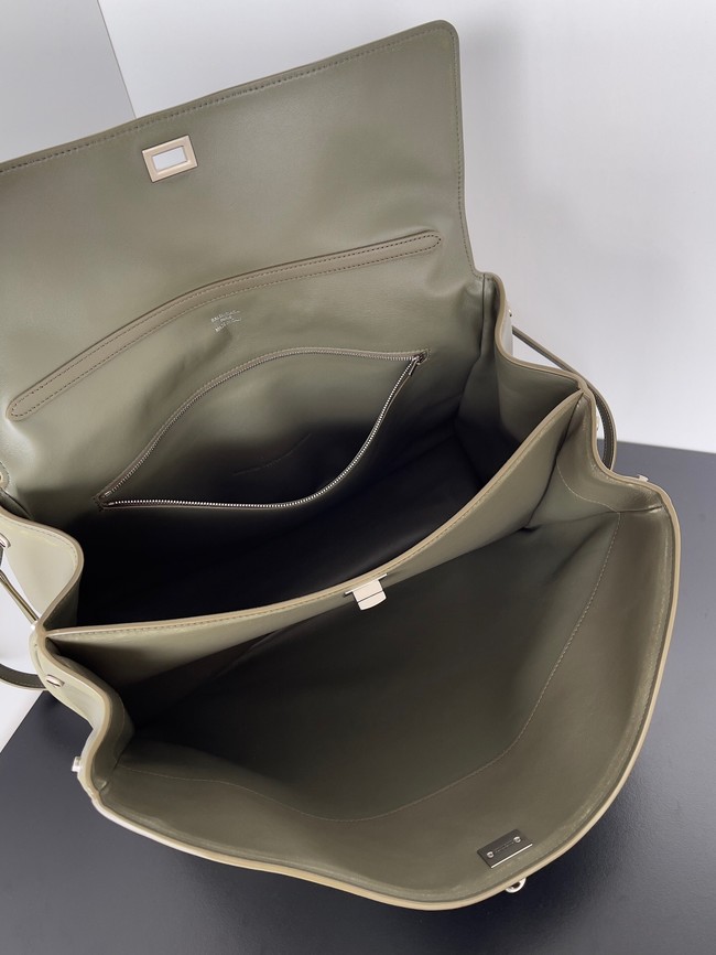 Balenciaga Rodeo Handbag Large smooth calfskin 795459 green