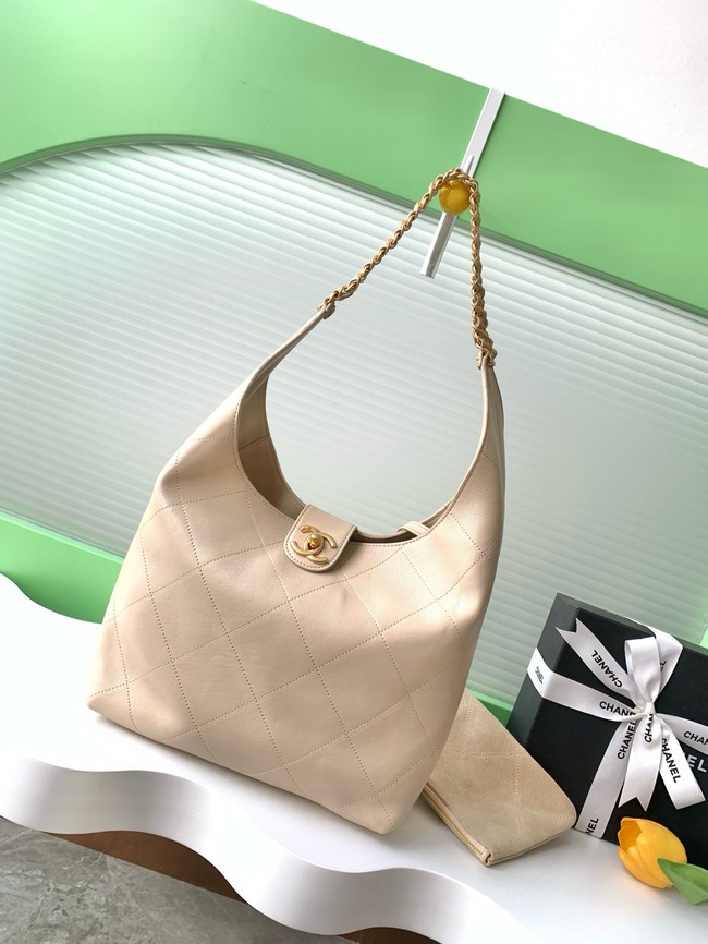 Chanel HOBO HANDBAG AS5425 Beige