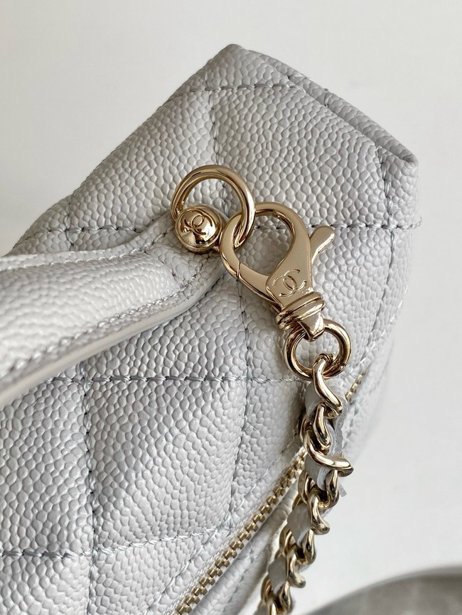 Chanel CLUTCH WITH CHAIN AP4531 light gray