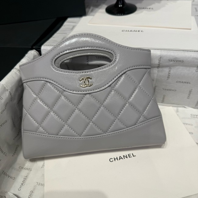 Chanel CLUTCH WITH CHAIN AP3656 gray