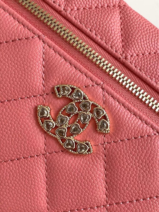 Chanel CLUTCH WITH CHAIN AP4531 Watermelon red