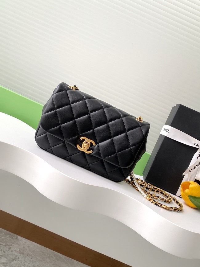 Chanel SMALL FLAP BAG AS5253 black