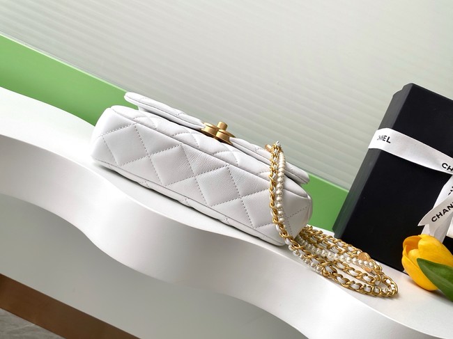 Chanel SMALL FLAP BAG AS5253 white