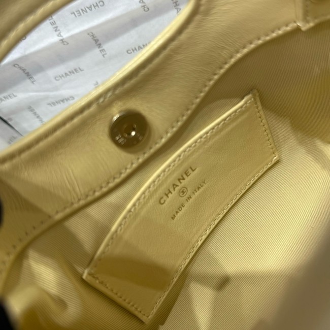 Chanel mini 31 bag AP3656 yellow