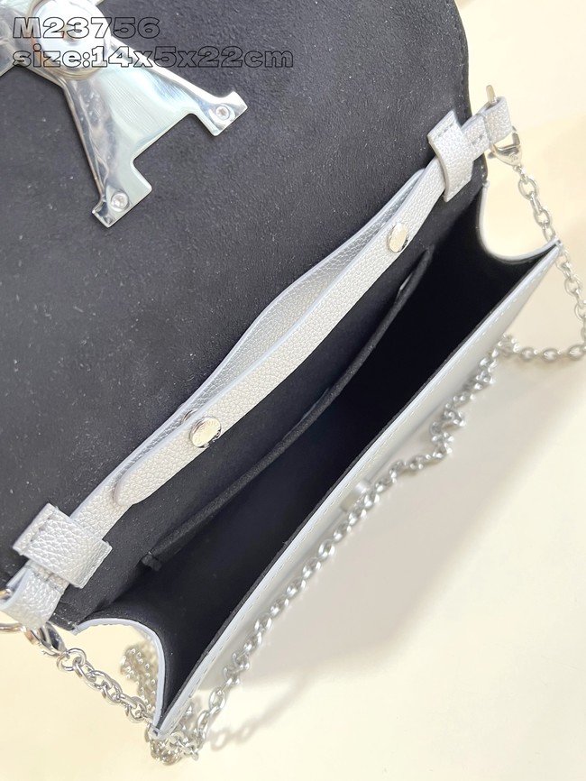 Louis Vuitton Pochette Louise M23756 Silver