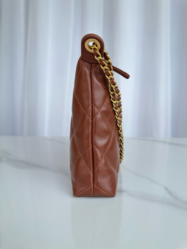 Chanel Medium HOBO BAG AS5498 red