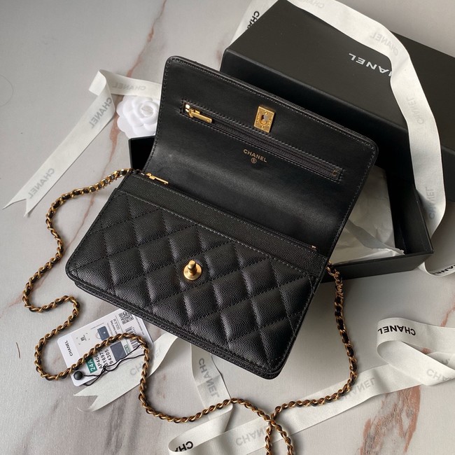 Chanel CLUTCH WITH CHAIN AP4062 black