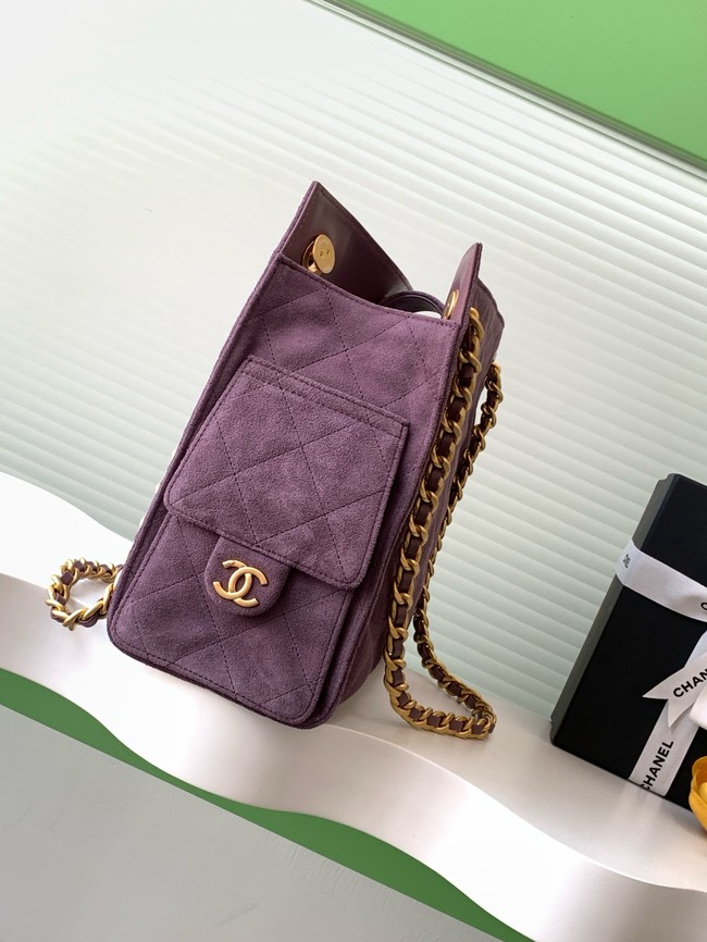 Chanel SHOPPING BAG AS5303 Purple