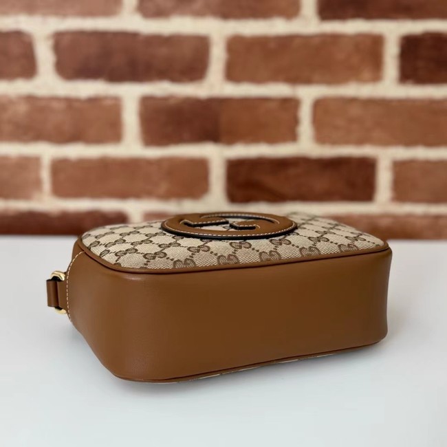 GUCCI BLONDIE SMALL SHOULDER BAG 820429 Brown