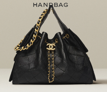 CHANEL 25 SMALL HANDBAG AS5293 Black