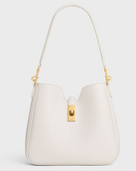 Celine SMALL CAMILLE 16 SOFT BAG IN SMOOTH CALFSKIN 120693 RICE