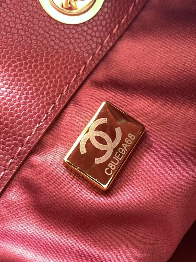 CHANEL 25 SMALL HANDBAG AS5293 red