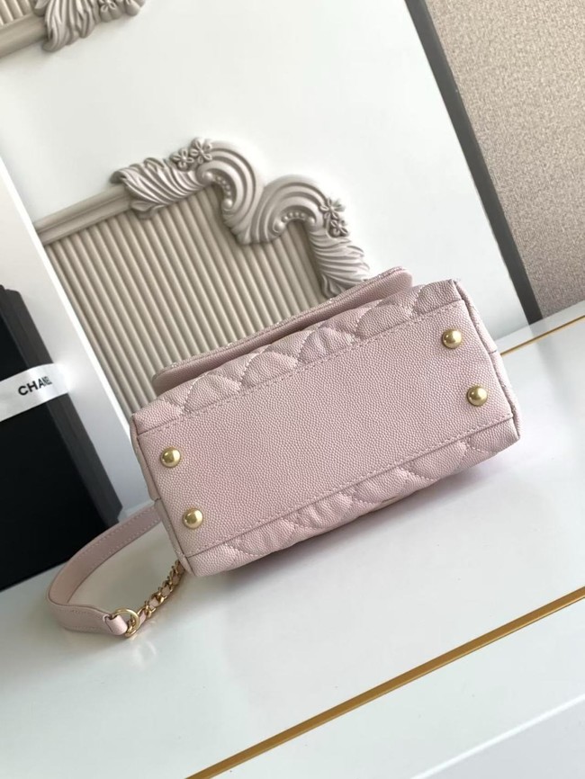 Chanel MINI FLAP BAG WITH TOP HANDLE AS2215-1