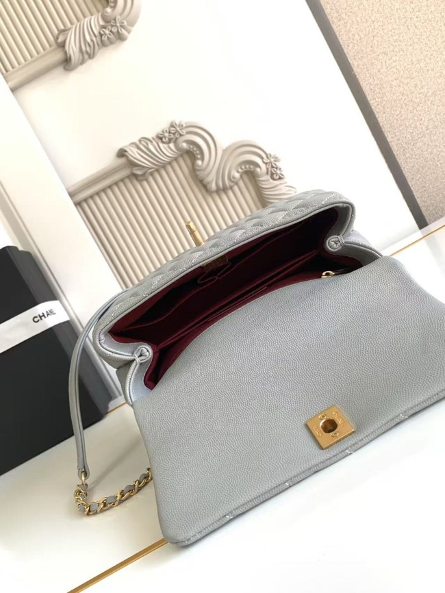 Chanel FLAP BAG WITH TOP HANDLE 92990-10
