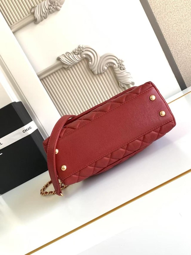 Chanel FLAP BAG WITH TOP HANDLE 92990-11