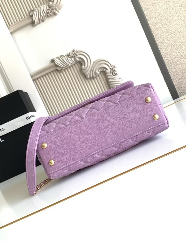 Chanel FLAP BAG WITH TOP HANDLE 92990-13
