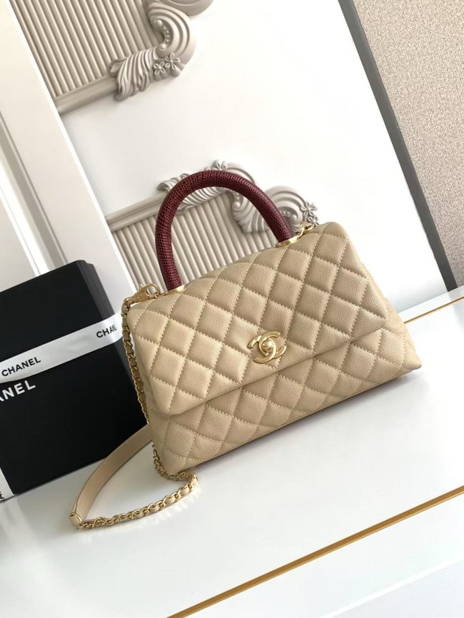 Chanel FLAP BAG WITH TOP HANDLE 92990-3