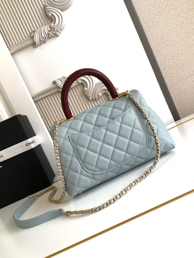 Chanel FLAP BAG WITH TOP HANDLE 92990-5