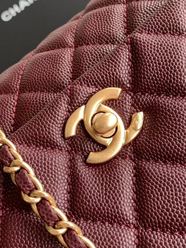 Chanel FLAP BAG WITH TOP HANDLE 92990-8