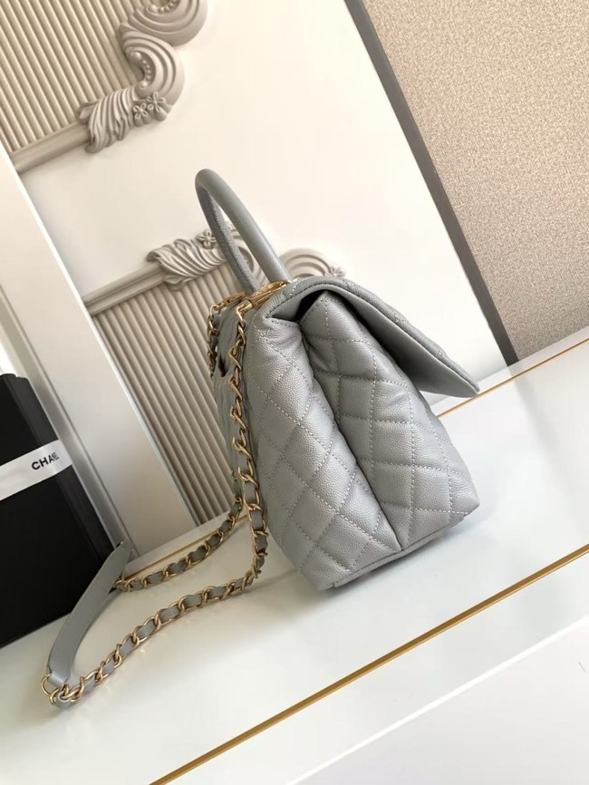 Chanel LARGE FLAP BAG WITH TOP HANDLE 92991-10