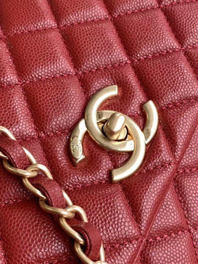 Chanel LARGE FLAP BAG WITH TOP HANDLE 92991-11
