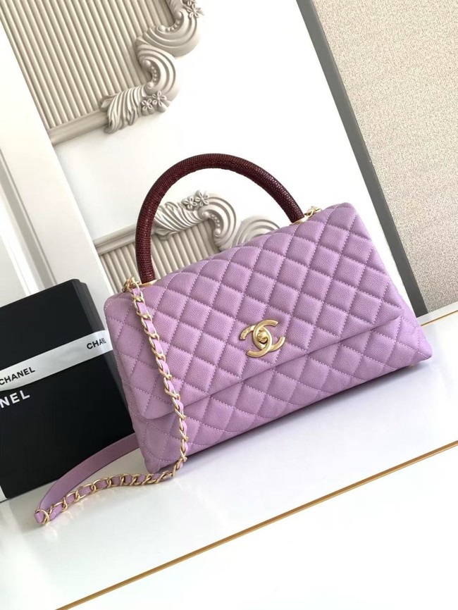 Chanel LARGE FLAP BAG WITH TOP HANDLE 92991-13