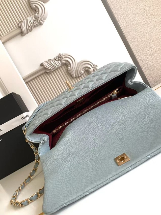 Chanel LARGE FLAP BAG WITH TOP HANDLE 92991-5