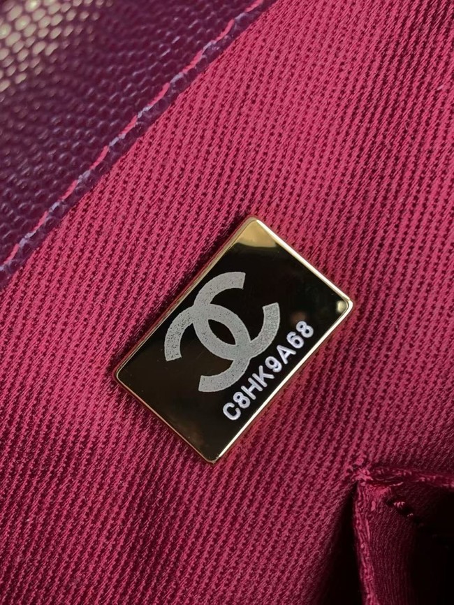 Chanel LARGE FLAP BAG WITH TOP HANDLE 92991-7