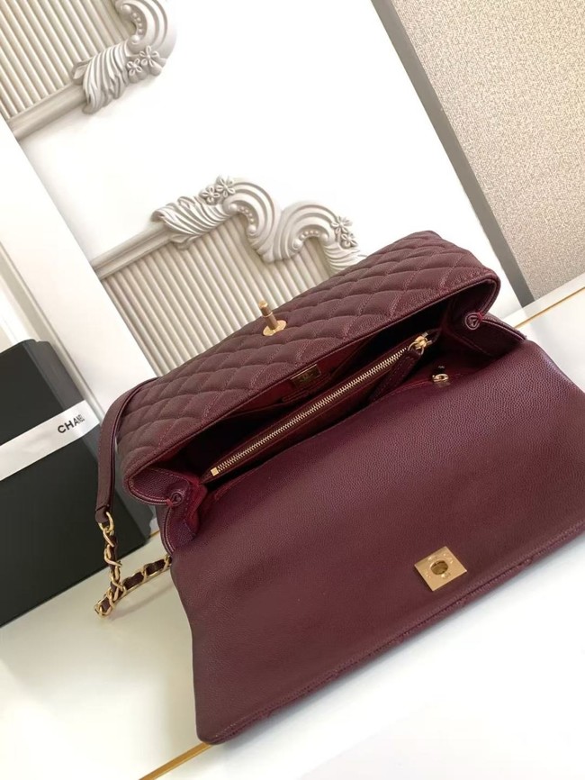 Chanel LARGE FLAP BAG WITH TOP HANDLE 92991-8