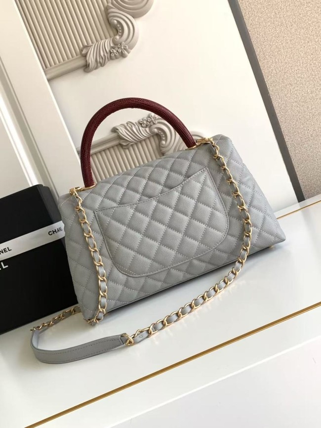Chanel LARGE FLAP BAG WITH TOP HANDLE 92991-9