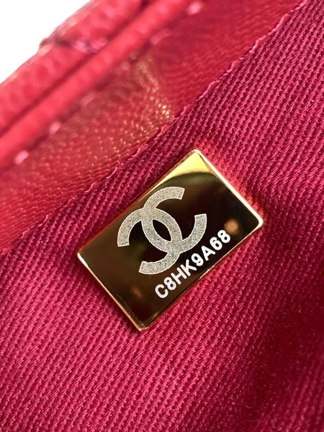 Chanel MINI FLAP BAG WITH TOP HANDLE AS2215-11